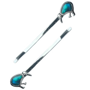 Hair Accessories: Paua Classic Kiwi Hair Pins