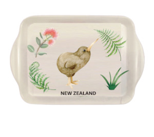 Decorative Melamine Tray Happy Kiwi