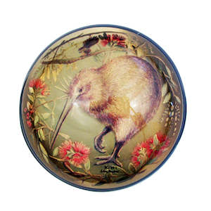 Giftware: Paper Weight Gold Foil Kiwi & Flora