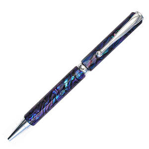 Paua New Zealand Made Slimline Pen PN101-BG