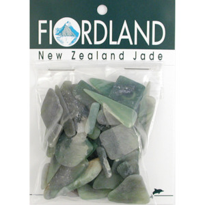 Nephrite Jade Pieces Small Bag