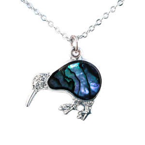 Paua Medium Classic Kiwi Pendant Necklace