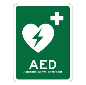 Safety Signs: AED Sign