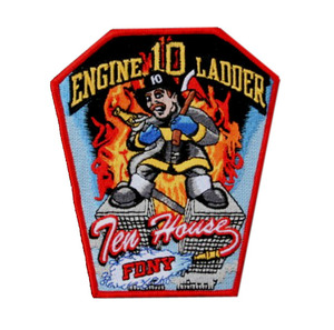 Fire Department Patches: FDNY – Engine 10, Ladder 10 “10 House”