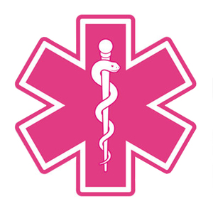Ambulance Gear: Star of Life – Pink