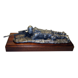 Plaques, Awards and Statues: Police Sniper