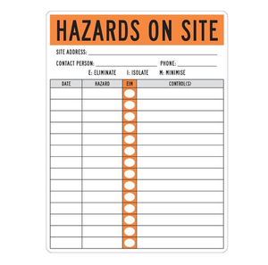 Hazard ID Board