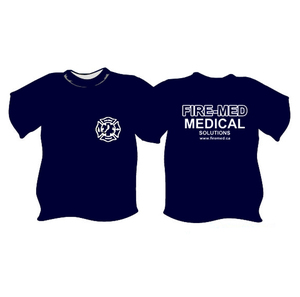 Fire-Med Medical Solutions T-Shirt (Navy)