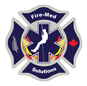 Decals: Fire-Med Solutions Sticker (Crest)