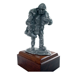 Plaques, Awards and Statues: Firefighter Rescuing Colleague