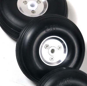 Wheels Retracts: Planet Hobby 3.00" Alloy Hub Wheels (2pce)