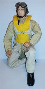 Pilots Lighting Scale: Warbird Pilots 10" US Navy WWII Pilot (~1/7 Scale &115g)