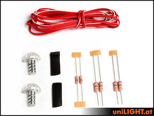 Unilight 8mm MINIX-035-NAVSET (Red+Green)