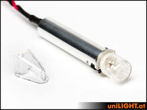 Unilight 10mm SLIM 4W Navigation Light. 1 x Red, 1 x Green "Port/Starboard Combo"