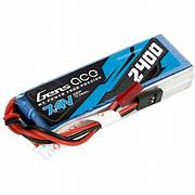 Batteries Chargers 1: Gens Ace 2400 2s LiPo RX