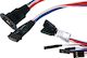 Robbe MPX 3 Servo Wing Connectors (2 Pair - i.e. 2xM + 2xF)