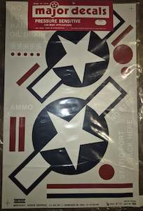 Major Decals 1/4 Scale USA