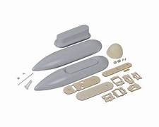 Cockpit Instruments Scale Accessories: Topflite Giant Scale Zero Drop Tank Complete Parts Set (TOPA1956)