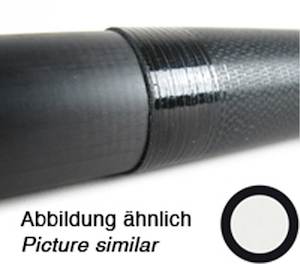 Wing Tubes Spars: Carbon Fibre Wing Tube 15mm x 350mm With Outer Pocket (Top Model)