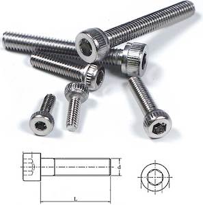 Screws Bolts Nuts: Robbe Hex Screw M3 10mm (30pce)