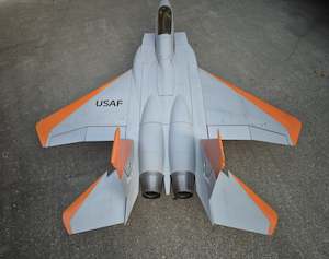 Skymaster F15 (1/9.5) w/JP ER-120 Electric Retracts. All new and RX & Turbine Ready!