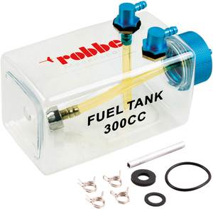 Ignition Fuel System Components: Robbe 300ml Clear Tank