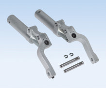 Phoenix Oleo Struts (for Phoenix Hawk & Hangar 9 MB339) Including Wheels/Brakes (2pce)