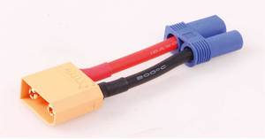 Chargers Regulators Battery Checkers: Robbe XT-90 Male to XT-60 Female