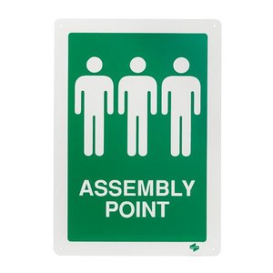 Products: Assembly Point Sign - Fireco Fire Safety