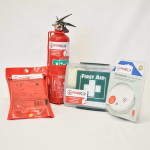 Products: Fire Safety Kit for Boats and Caravans - Fireco Fire Safety