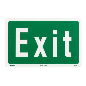 Products: Exit Sign - Fireco Fire Safety