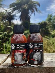 Smoky Taniwha Combo Chilli Sauce Pack - Fire Dragon Chillies