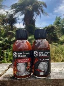 Products: Smoky Taniwha Combo Chilli Sauce Pack - Fire Dragon Chillies