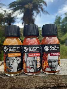 Curry Night Chilli Sauce Pack 60ml - Fire Dragon Chillies