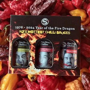 Products: Year of the Fire Dragon Xmas Gift Box - Fire Dragon Chillies