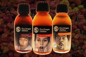 Products: Mexican Fiesta HOT Sauce Pack - Fire Dragon Chillies