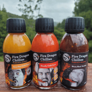 Products: Asian Style Hot Sauce Pack - Fire Dragon Chillies