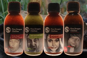 Products: BBQ HOT Sauce Pack - Fire Dragon Chillies