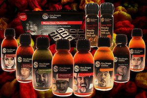Products: FIRE DRAGON CHILLIES FULL RANGE - Fire Dragon Chillies