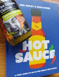 Hot Sauce Book and 125ml NZ Green - Fire Dragon Chillies