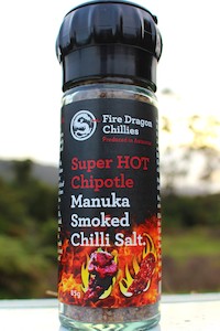 Products: Superhot Chipotle Chilli Salt 100g - Fire Dragon Chillies