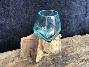 Hand Blown Glass: Hand Blown Glass Bowl