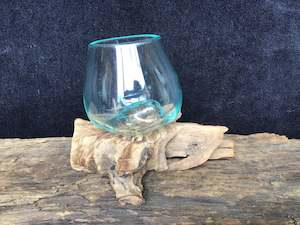 Hand Blown Glass Bowl