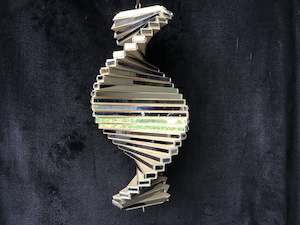 Spiral Mirror Mobile