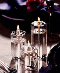 Candles For Gifts And Home: 4" Hex Votives x 4