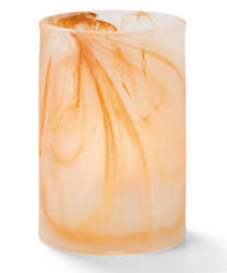 Candle Holders: Candle Holders - Wysp Cylinder - Caramel