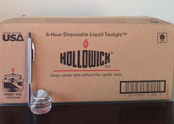 Candles For Hospitality: 8Hr Disposable Oil Candle - Box of 180