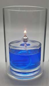Moulded Glass Candles: Krakow T60 with Glass Shade
