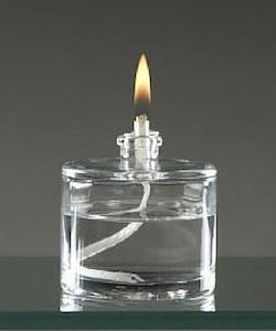 Moulded Glass Candles: Cell T50 - Small