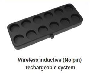 LED Induction Charger Base and Adapter (for LED Mood Lights) - ML12-RC